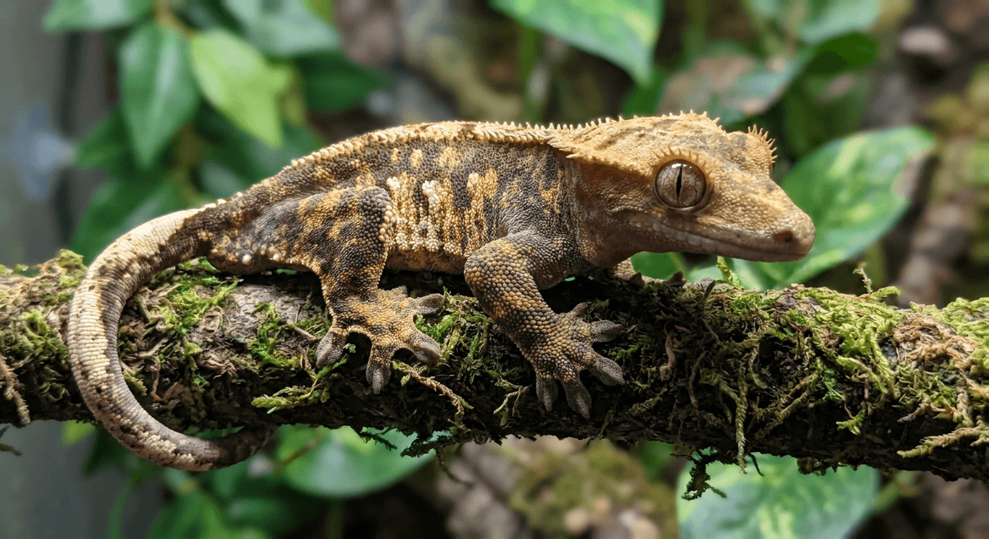 Kompendium Wiedzy: Gekon Orzęsiony (Correlophus ciliatus) - Opis gatunkowy