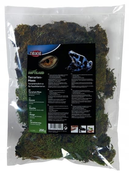 Mech, substrat do wilgotnych terrariów, 200 g