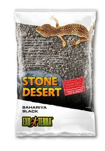 Podłoże Exo Terra Stone Desert, czarna pustynia, 5kg