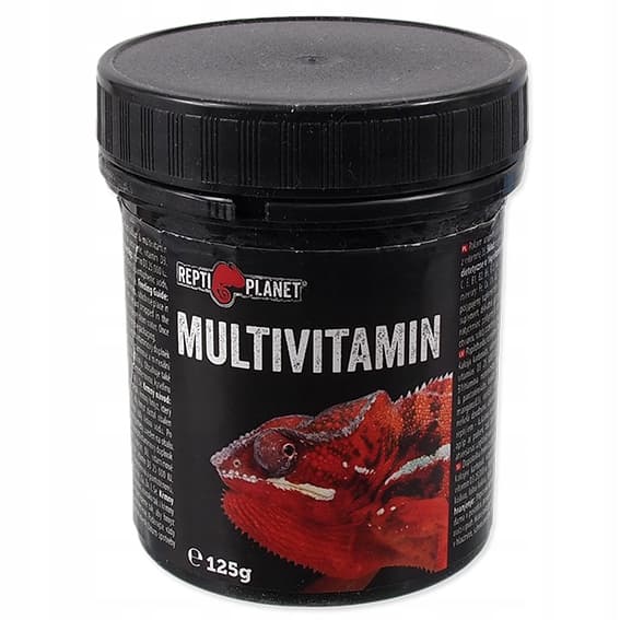 Repti Planet Multivitamin, Suplement dla Gadów, 125g
