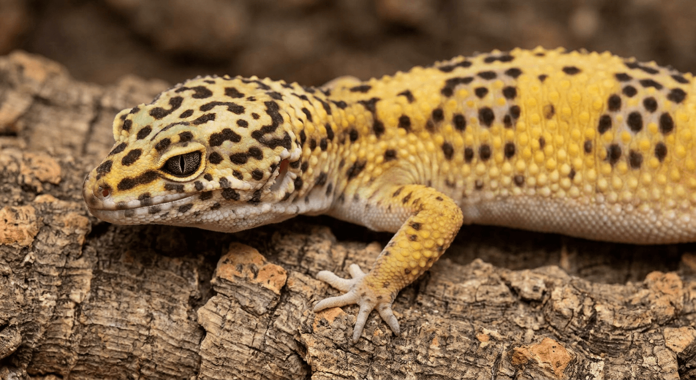 Kompendium Wiedzy: Eublefar Lamparci (Eublepharis macularius) - Opis gatunkowy