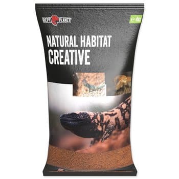Repti Planet Substrate - Creative Red 4kg - RP Substarat do kreowania krajobrazu czerwony 4kg