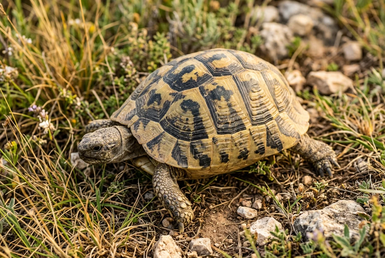 Żółw grecki podgatunki i wygląd